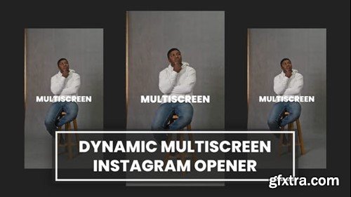 Videohive New Dynamic Multiscreen Instagram Opener 54239213