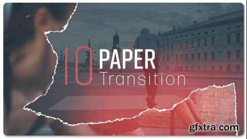 Videohive Torn Paper Transitions V2 54217413