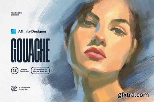 Affinity Gouache Brushes Collection BDFKUQ9