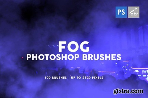 100 Fog Photoshop Stamp Brushes 63T6QZ