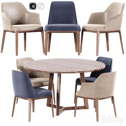 Poliform Sophie And Grace Dining Set