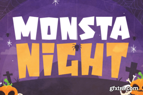 Monsta Night Font