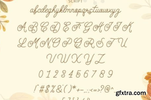 Summer Fall Duo Font