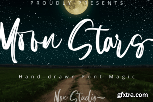 Moon Stars Font