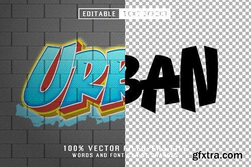 Urban Editable Text Effect ECBQJZU