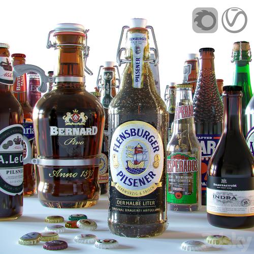 Beer bottles