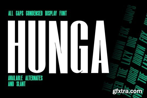 Hunga - Condensed Type JN8EEJA