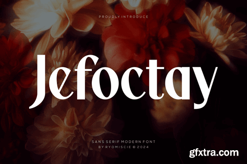 Jefoctay - Sans Serif Modern Font WDAZGSJ