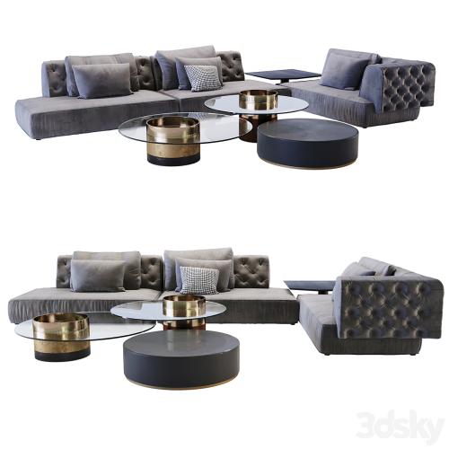 Gallotti &amp; Radice Fiona Sofa