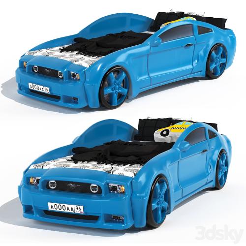 Children's bed - car