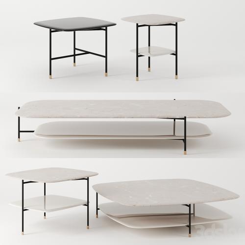 ADRIAN tables by Meridiani, square