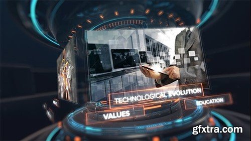 Videohive Digital Technology Intro 10637865