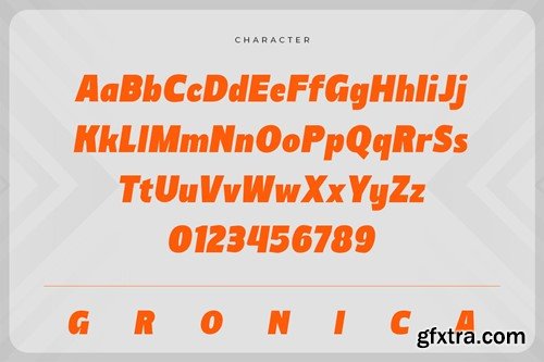 Gronica - Bold Sans Typeface HSKSQEK