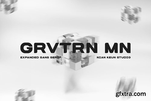 GRVTRN - Expanded Sans Serif UQUKPNX