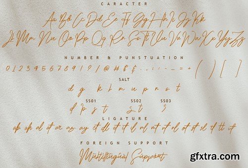 Atlantis - Handwritting Type XYT3YQF