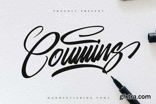 Coumins - HandLettering Type P98J5WA