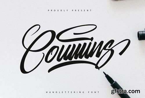 Coumins - HandLettering Type P98J5WA