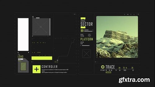 Videohive HUD Typography Visual Sync 54278871