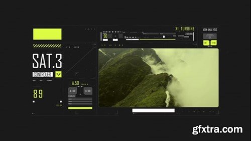 Videohive HUD Typography Track Control 54278899