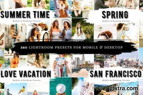 380+ Lightroom Mobile Preset Bundle