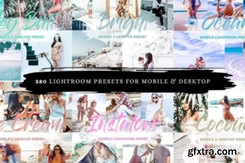 380+ Lightroom Mobile Preset Bundle