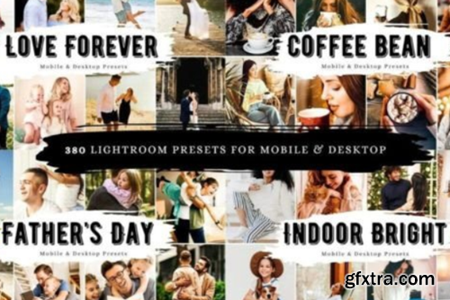 380+ Mobile Lightroom Preset Bundle