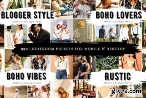 380+ Mobile Lightroom Preset Bundle