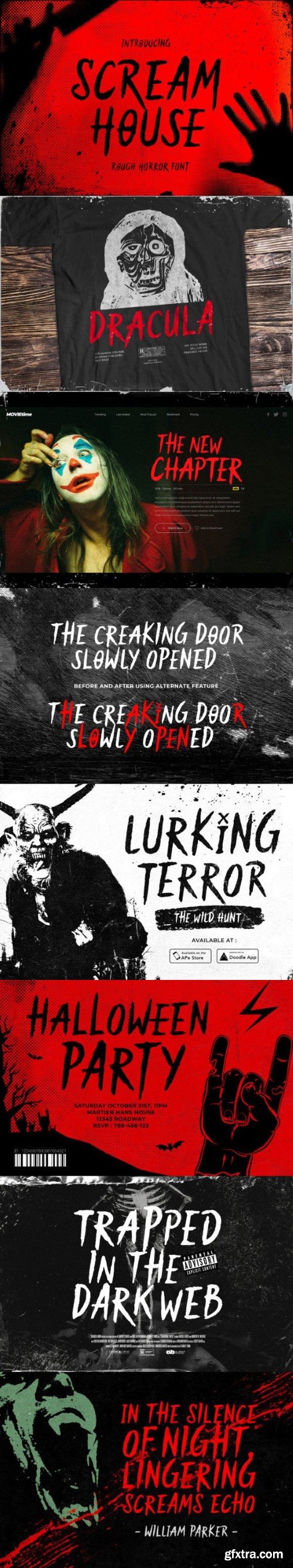 Scream House Font