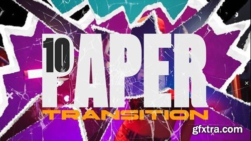 Videohive Paper Transition V2 54269074