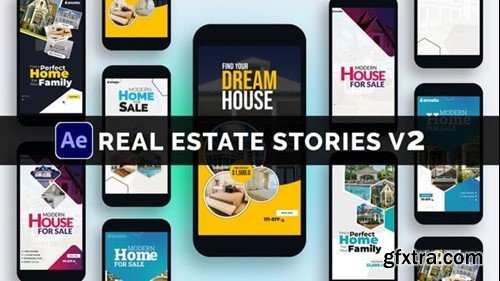 Videohive Real Estate Stories V2 - Ads Promo 54239917