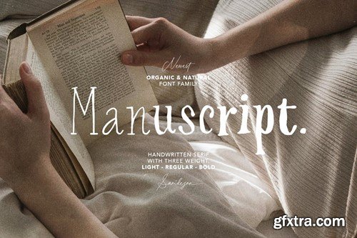 Manuscript - Hand Lettered Serif FR7PT28