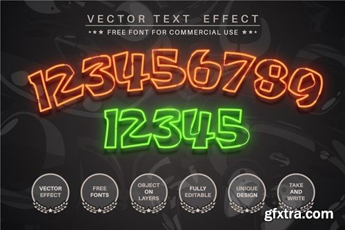 Halloween party - editable text effect, font style NRB9E4Z