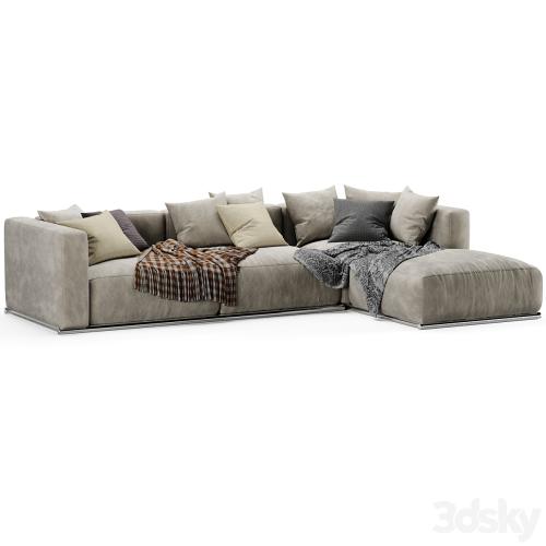 Poliform Shangai Chaise sofa