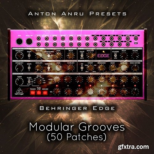 Anton Anru Behringer Edge Modular Grooves (50 Patches)