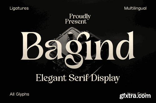 Bagind - Elegant Serif Display KALE3W7