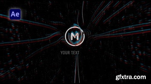 Videohive Glitch Logo Reveal 54290883