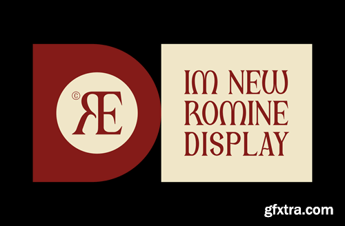 Romine - Serif Display Font AXWR546