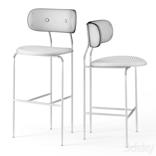 Coco bar stools by Gubi