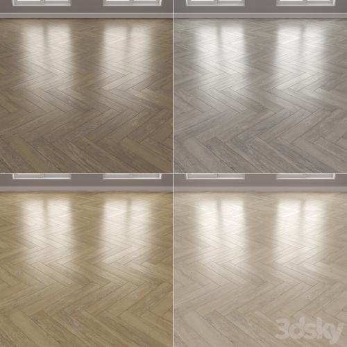 Parquet 4 colors Linear, herringbone, chevron setquad4