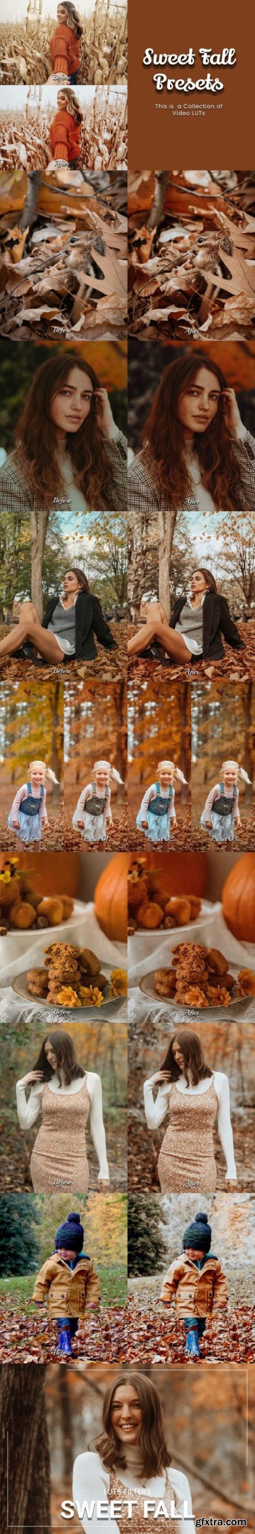 30 Sweet Fall LUT Collection