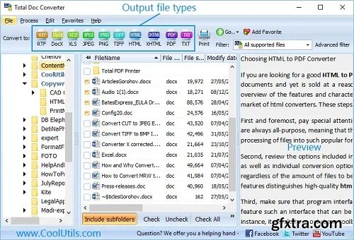 Coolutils Total Doc Converter 5.1.0.342/114 Multilingual