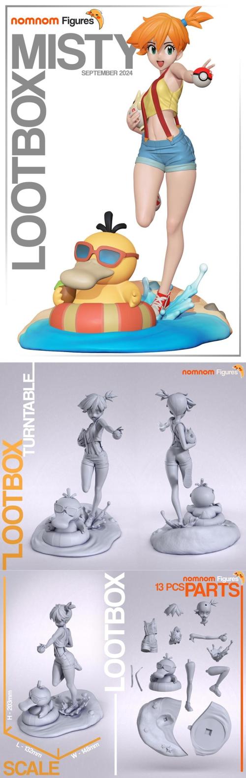 NomNom Figures – Misty – 3D Print Model STL