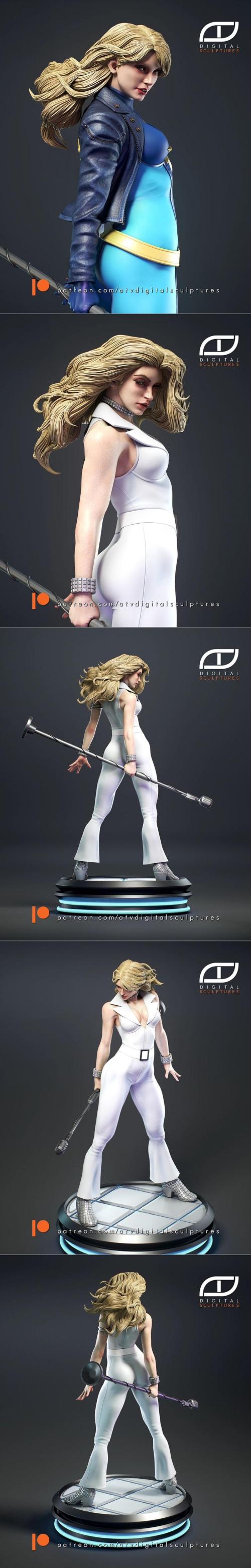 ATV Digital Sculptures – Dazzler – 3D Print Model STL