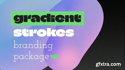 Videohive Gradient Strokes Branding Package 54325428