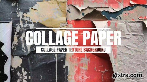 Videohive Collage Paper Texture Paper Background For After Effects 54327293