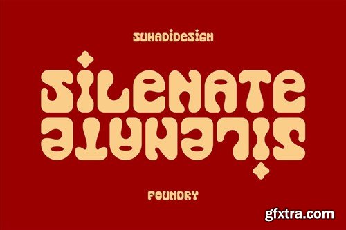 Silenate - Brand Logo Typeface Font U6QUNKG