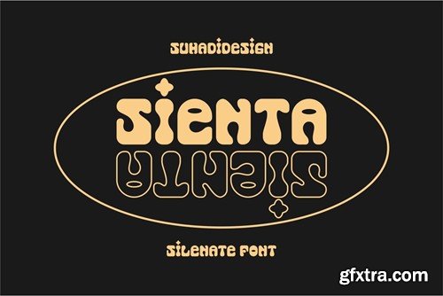 Silenate - Brand Logo Typeface Font U6QUNKG