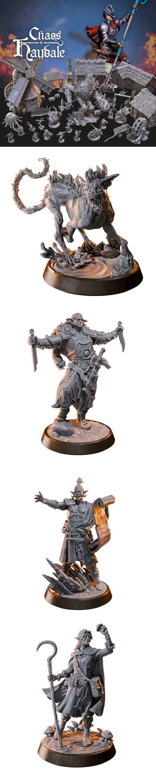 Loot Studios – Chaos In Haydale August 2024 – 3D Print Model STL