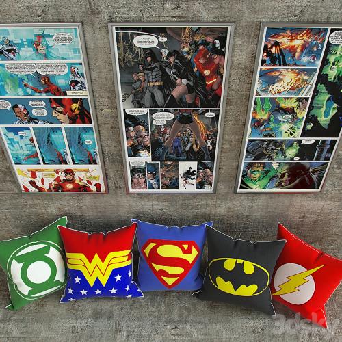 pillows DC COMICS