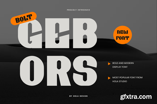 Gebors Bold Font KJJMB7T